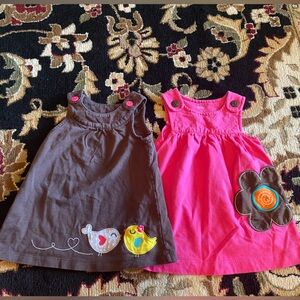 12M Carter’s Pink and Brown Baby Girl’s Tops